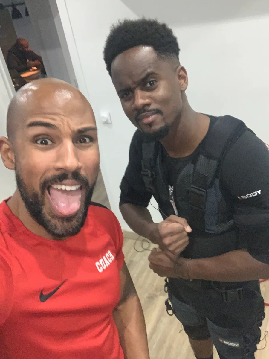 Florian Silmont aux côtés de Black M